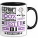 DJ Geschenk Lustiger Spruch für DJ Geschenkidee Bester DJ Der Welt Schwarz Trendation