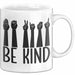 Be Kind Tasse Geschenk Sozialarbeiter Soziale Arbeit Tassen Geschenkidee Weiß Trendation