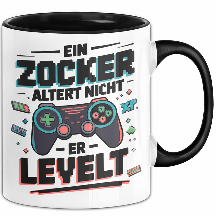 Gamer Geburtstag Tasse Geschenkidee Gamer Wird Nicht Älter Trendation
