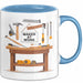 Handwerker Tasse Geschenk Lustige Geschenkidee Spruch Für Macher Blau Trendation