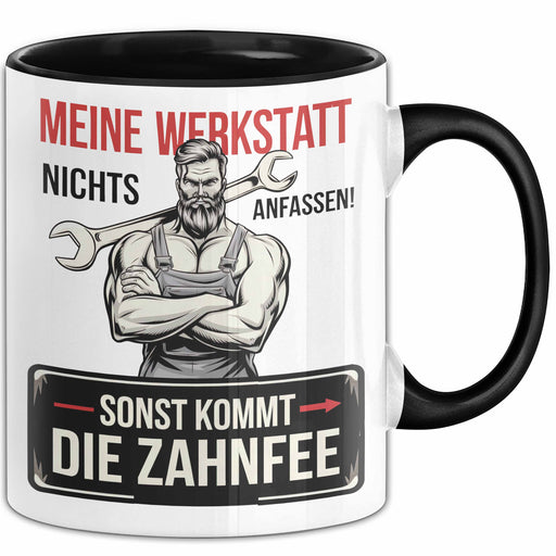 Handwerker Tasse Geschenk Fass Nichts In Der Werkstatt An Trendation