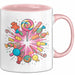 Zucker Süchtiger Tasse Geschenkidee für Naschkatze Rosa Trendation
