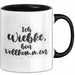 Wiebke Tasse Ich Wiebke, Bin Vollkommen Geschenk Schwarz Trendation