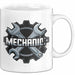 Mechaniker Tasse Geschenkidee Auto Reparatur Profi Lustiger Geschenkidee Lustig Weiß Trendation