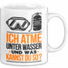 Taucher Tasse Geschenk Lustige Geschenkidee Spruch Ich Atme Unter Wasser Und Was Kannst Du Weiß Trendation