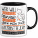 Katzenbetreuerin Tasse Geschenk Spruch Wer Will Schon Prinzessin Sein Wenn Man Auch Katzenbetreuerin Sein Kann Trendation
