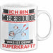 Meeresbiologe Tasse Geschenk für Meeresbiologe Geburtstag Lustiger Spruch Kaffee-Becher Was Ist Deine Superkraft Weiß Trendation