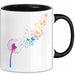 Blume Tasse Geschenk Lustige Geschenkidee Spruch Schwarz Trendation