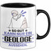 Geologe Geschenk Tasse So Gut Kann Nur Ein Geologe Aussehen Geschenkidee Kaffee-Becher Schwarz Trendation