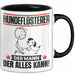 Hundeflüsterer Tasse Geschenk für Hundeflüsterer Der Mann Der Alles Kann Geschenkidee zum Geburtstag Schwarz Trendation