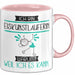 Eiskunstläuferin Tasse Geschenk Ich Bin Eiskunstläuferin Warum Weil Ich Es Kann Geschenkidee Geburtstag Rosa Trendation
