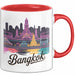 Bangkok Thailand Tasse Geschenk Lustige Geschenkidee Spruch Rot Trendation