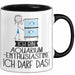 Geschenk für Aquarium-Enthusiastin Tasse Lustige Geschenkidee Geburtstag Ich Bin Aquarium-Enthusiastin Ich Darf Das Trendation