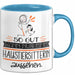 Haustiersitterin Geschenk Tasse So Gut Kann Nur Eine Haustiersitterin Aussehen Geschenkidee Geburtstag Weihnachten Lustig Blau Trendation
