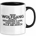 Wolfgang Tasse Wenn Wolfgang Nicht Repariert, Sind Wir Am Arsch Geschenk Schwarz Trendation