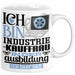 Industriekauffrau Ausbildung Start Geschenk Tasse Ich Bin Industriekauffrau In Der Ausbildung Ich Darf Das Kaffee-Becher Geschenkidee Weiß Trendation