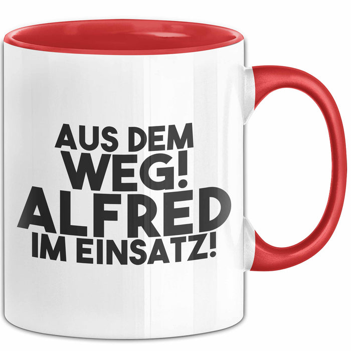 Alfred Tasse Aus Dem Weg! Alfred Im Einsatz! Geschenk