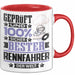 Rennfahrer Geschenk Lustiger Spruch für Rennfahrer Geschenkidee Bester Rennfahrer Der Welt Rot Trendation
