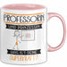 Professorin Und Prinzessin Tasse Geschenk Für Eine Professorin Geburtstag Was Ist Deine Superkraft Rosa Trendation