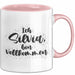 Silvia Tasse Ich Silvia, Bin Vollkommen Geschenk Rosa Trendation