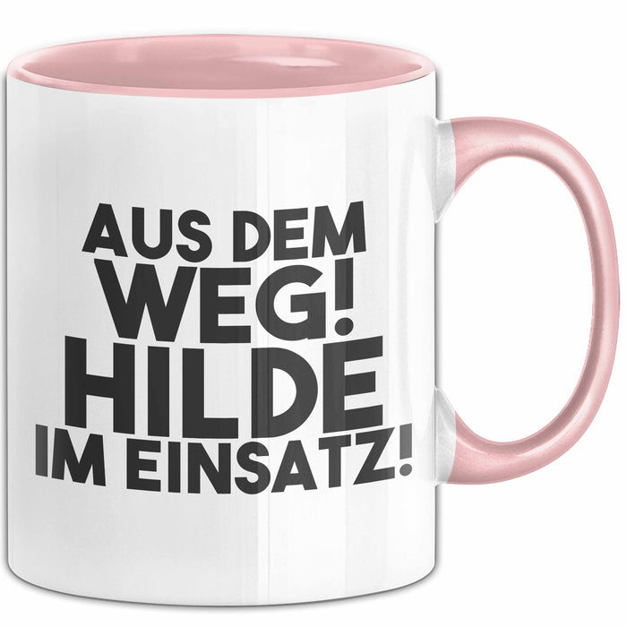 Hilde Tasse Aus Dem Weg! Hilde Im Einsatz! Geschenk