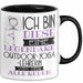 Outdoor-Yoga-Lehrerin Tasse Geschenk Ich Bin Diese Eine Legendäre Outdoor-Yoga-Lehrerin Von Der Alle Reden Geschenkidee Geburtstag Weihnachten Trendation