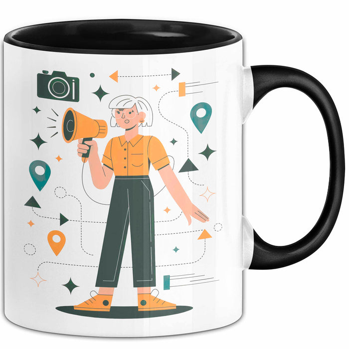 Reiseführer Tasse Geschenk Lustige Geschenkidee Spruch Für Reise Leiter Trendation