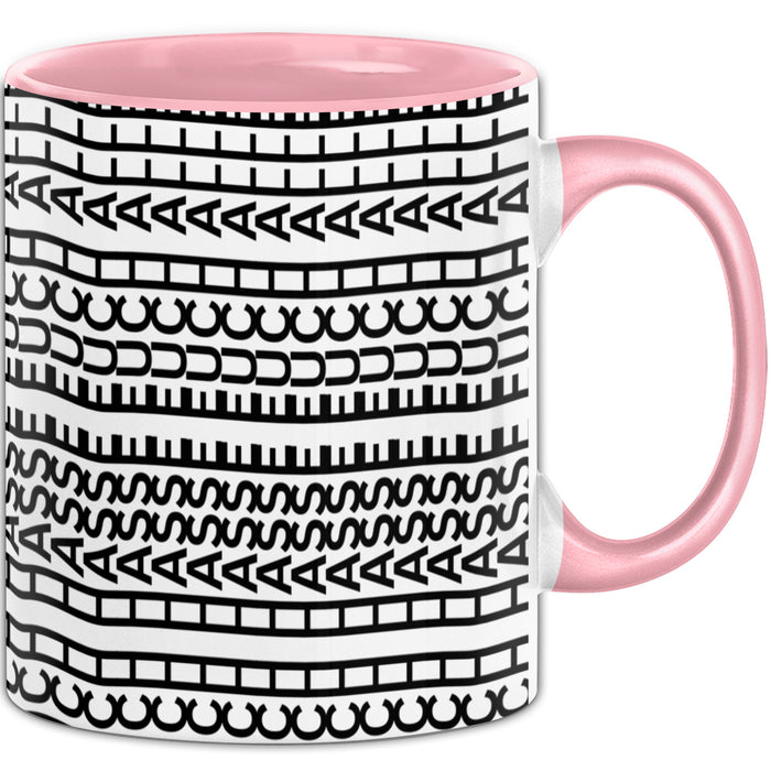 Ich Hasse Euch Alle Tasse Lustiges Geschenk Allover-Print Quer Lesen Trendation