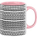 Ich Hasse Euch Alle Tasse Lustiges Geschenk Allover-Print Quer Lesen Trendation