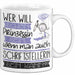 Schriftstellerin Tasse Geschenk Spruch Wer Will Schon Prinzessin Sein Wenn Man Auch Schriftstellerin Sein Kann Weiß Trendation
