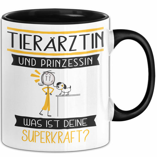 Tierärztin Und Prinzessin Tasse Geschenk Für Eine Tierärztin Geburtstag Was Ist Deine Superkraft Trendation