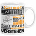 Bassgitarrist Geschenk Tasse Geschenkidee für Bassgitarrist Geburtstag Lustig Ich Bin Bassgitarrist Ich Kann Es Dir Erklären Aber Nicht Für Dich Verstehen Weiß Trendation