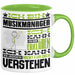 Musikmanager Geschenk Tasse Geschenkidee für Musikmanager Geburtstag Lustig Ich Bin Musikmanager Ich Kann Es Dir Erklären Aber Nicht Für Dich Verstehen Grün Trendation