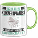Konzertpianist Tasse Geschenk für Konzertpianist Geburtstag Lustiger Spruch Kaffee-Becher Was Ist Deine Superkraft Grün Trendation