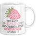 Erdbeeren-Liebhaber Tasse Geschenk Ich Kann Erdbeeren Verschwinden Lassen Was Ist Deine Superkraft Becher Geschenkidee Erdbeeren Kaffee-Becher Weiß Trendation