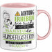 Hundeflüsterin Tasse Geschenk Lustiger Spruch Bitte Erheben Sie Sich Seine Majestät Die Hundeflüsterin Betritt Den Raum Rosa Trendation
