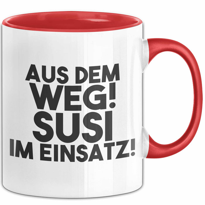 Susi Tasse Aus Dem Weg! Susi Im Einsatz! Geschenk