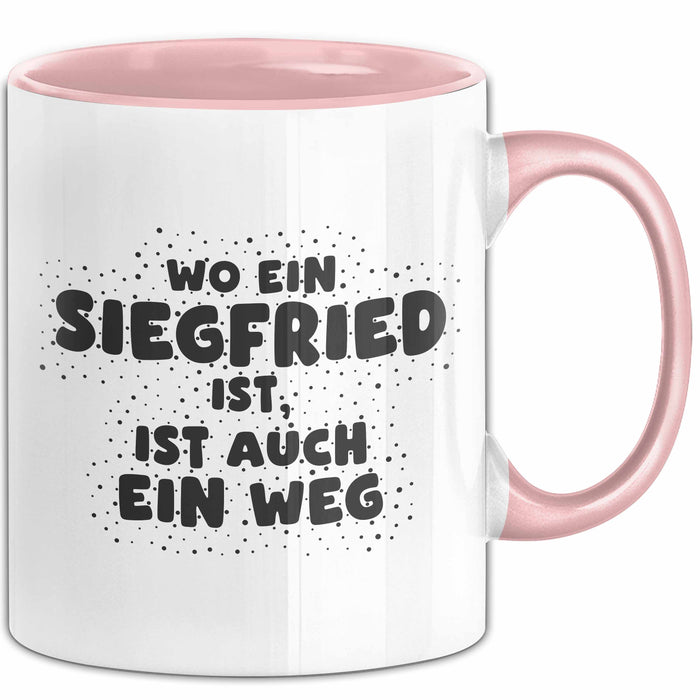 Siegfried Tasse Wo Ein Siegfried Ist, Ist Auch Ein Weg Geschenk