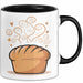 Brotbäcker Tasse Geschenkidee für Teigknet Fan Trendation