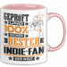 Indie-Fan Geschenk Lustiger Spruch für Indie-Fan Geschenkidee Bester Indie-Fan Der Welt Rosa Trendation