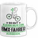BMX-Fahrer Geschenk Tasse So Gut Kann Nur Ein BMX-Fahrer Aussehen Geschenkidee Kaffee-Becher Weiß Trendation
