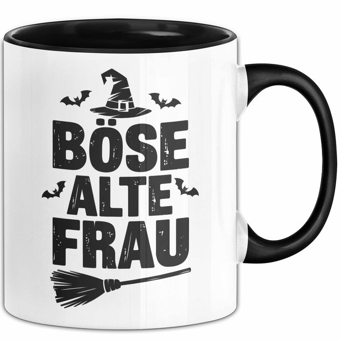 Oma Großmutter Sarkasmus Tasse Becher Geschenk Lustige Geschenkidee Spruch Böse Alte Frau Trendation