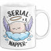 Serien Napper Tasse Geschenkidee für Schläfern Fans Weiß Trendation