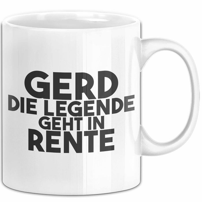 Gerd Tasse Gerd – Die Legende Geht In Rente Geschenk