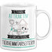 Tierheimmitarbeiterin Tasse Geschenk Becher Stark Attraktiv Furchtlos Tierheimmitarbeiterin Lustige Geschenkidee Weiß Trendation