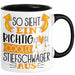 So Sieht Ein Richtig Cooler Stiefschwäger Aus Geschenk Tasse Lustiger Spruch Geschenkidee Schwarz Trendation