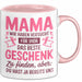 Mama Muttertag Tasse Becher Geschenk Lustige Geschenkidee Spruch Mama Wir Haben Versucht Für Dich Das Beste Geschenk Zu Finden Rosa Trendation