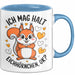 Eichhörnchen Tierliebhaber Tasse Geschenk Lustige Geschenkidee Spruch Ich Mag Halt Einfach Eichhörnchen Blau Trendation