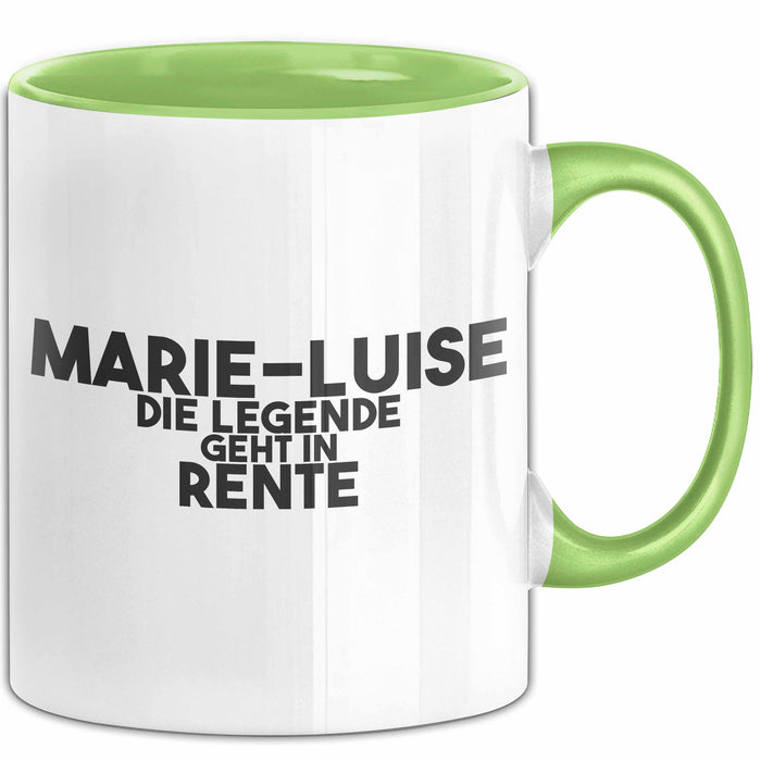 Marie-Luise Tasse Marie-Luise – Die Legende Geht In Rente Geschenk