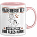 Haustiersitter Tasse Geschenk für Haustiersitter Der Mann Der Alles Kann Geschenkidee zum Geburtstag Rosa Trendation